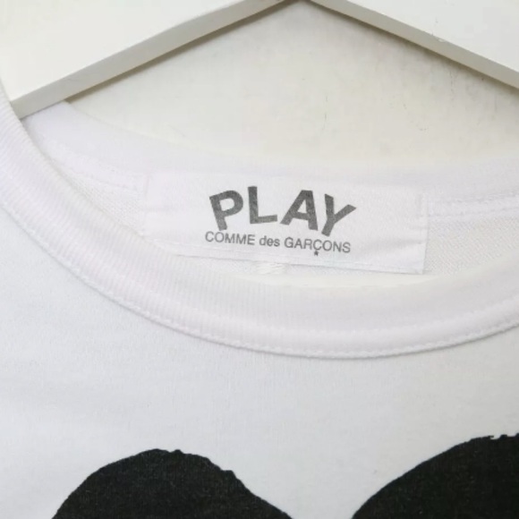 Comme des Garcons PLAY Black Heart Blue Eyes - Picture 5 of 8